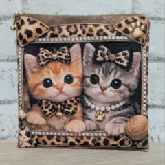 ❤フラットポーチ❤小物ポーチ❤猫