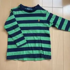 Polo by Ralph Lauren ボーダー長袖Tシャツ 90のサムネイル