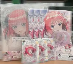 五等分の花嫁 一番くじ 中野二乃 アクリルパネル 複数セット