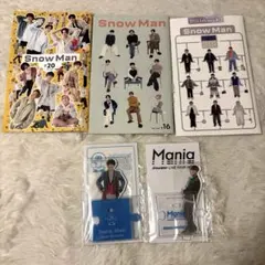 【お値下げ】【SnowMan】ファンクラブ会報　渡辺翔太アクスタ