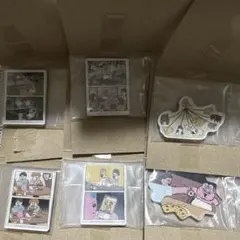 おぱんちゅうさぎ＆んぽちゃむ　キャラマグネッツ　6点セット