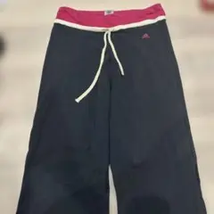 adidas パンツ 黒/ピンク　active climacool