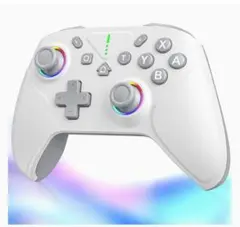 【匿名配送】Switch1/2代対応 ワイヤレスコントローラー ホワイト