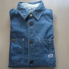 Lee デニムカバーオールライトブルー