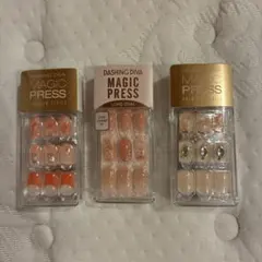 DASHING DIVA MAGIC PRESS ネイルチップ 3セット
