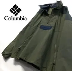 川*球様 US古着 Columbia ナイロン プルオーバージャケット メンズL