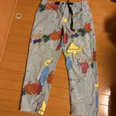 go slow caravan 日本地図柄 パンツ Lサイズ