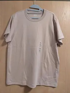 新品タグ付き　ユニクロ　3XL　ピンク　半袖　クルーネックTシャツ