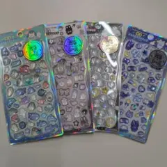 光る　ジュエルプチドロップ４枚セット