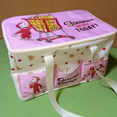 新品未使用★おさるのジョージ★保冷バッグ プラチナムザッカ保冷トートバッグ