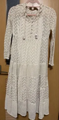 WILLSELECTION レース ワンピース ベージュ S