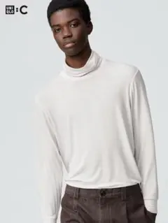 【未開封】ユニクロ『極暖ヒートテックカシミヤブレンドタートルネックT/9分袖』