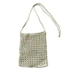 『SALE』ハンドメイド　スマホポーチ　ミニショルダー　ネットバック