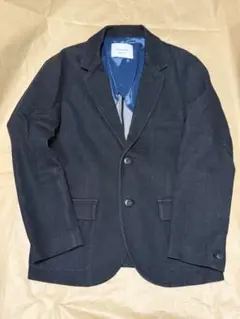 Garage.U.W ブラックテーラードジャケットとイージーパンツセット