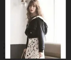 リバーシブル　ブルゾン　ボアジャケット