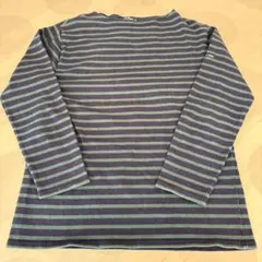 SAINT JAMES バスクシャツ　ギルド　グリーン　ネイビー　T4