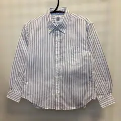 J.PRESS ストライプ長袖シャツ 120