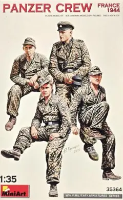 MiniArt 1/35 PANZER CREW FRANCE 1944のサムネイル