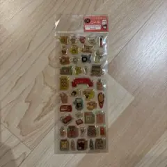 駄菓子にゃんこ　にゃんにゃんにゃんこ　クリアドロップシール　シール　サンエックス