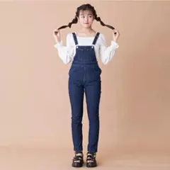 ラブトキシック　デニム　サロペット　ジーパン オーバーオール　160