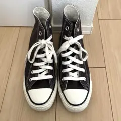 美品❤️ALL STAR ダークブラウン ハイカットスニーカー 23c