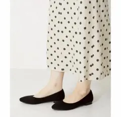 ORiental TRaffic ブラックフラットシューズ