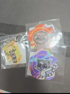 ドズル社 アクリルキーホルダー ステッカーセットのサムネイル