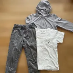 ユニクロエアリズム130セット