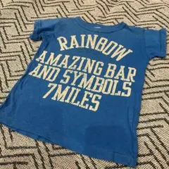 GO TO HOLLYWOOD ロゴプリント Tシャツ ブルーのサムネイル