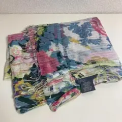 ▼EPICE エピス　ストール　コットン　花柄　フリンジのサムネイル