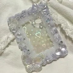 ホイップデコ　硬質ケース　トレカケース　推し活　推し　パステルパープル　B8