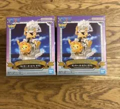 ワンピース ワーコレ麦わらストア ALL ABOARD ルフィギア5 2点セット