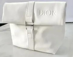 【新品未使用】ディオール 2026ホワイトポーチ、トランプ新品の未開封のおまけ付