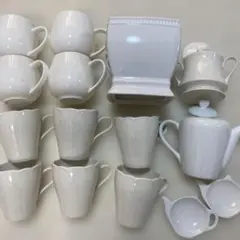 新品】ポーセラーツ 白磁 皿 食器セット 7点セット キッズ - メルカリ