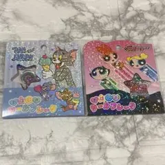 おはじきシールフレーク トムとジェリー パワーパフガールズ