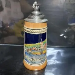 Kiesel Bier ビールジョッキ マグカップ 陶器製 ドイツ製アンティーク