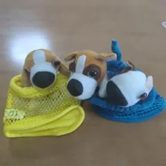 THE DOG（マクドナルド）犬のぬいぐるみ3体