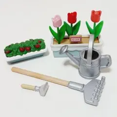 シルバニアファミリー 小物 チューリップ いちご お庭セット シルバニア