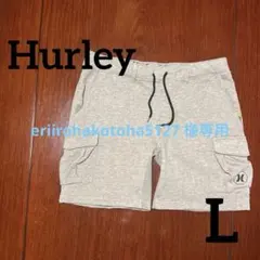 Hurley ハーレー スウェットカーゴショーツ グレー L ストリート 古着のサムネイル