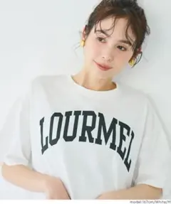 【新品】コカ　coca テールカットカレッジビッグTシャツ ホワイト　今期新作