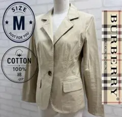 ★美品★BURBERRY LONDON テーラードジャケット ベージュ Mサイズのサムネイル
