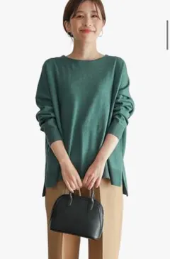 アーバンリサーチ　ドアーズ　 ウールワイドニットプルオーバー　M