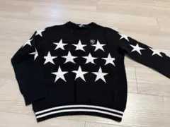 パーリーゲイツ星柄ニットセーター