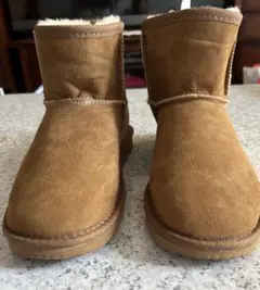 UGG ブラウン ムートンブーツ 【Ｍ５－Ｗ7サイズ】