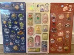 【即日発送・正規品】新作きゅるるん⭐︎喫茶アラモードシール３枚セット