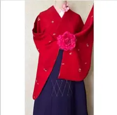 Sサイズ♥️可愛い桜模様の小振袖♥️袴セット♥️卒業式
