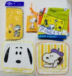 スヌーピー タオル5枚セット