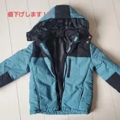 BACK & FORTH 中綿コート 130サイズ 青・黒