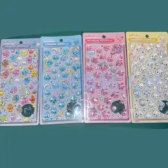 【4種セット】しずくちゃん ボンボンドロップシール
