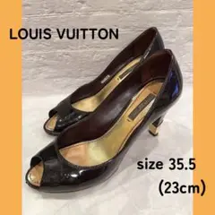 オープントゥ パンプス